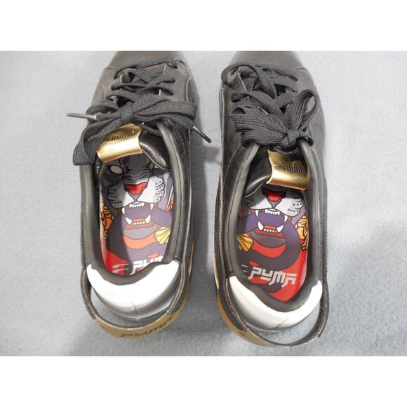 Puma Clyde Speedtribes Black Gold 368636-01 Men's Size 10.5 - Picture 10 of 12